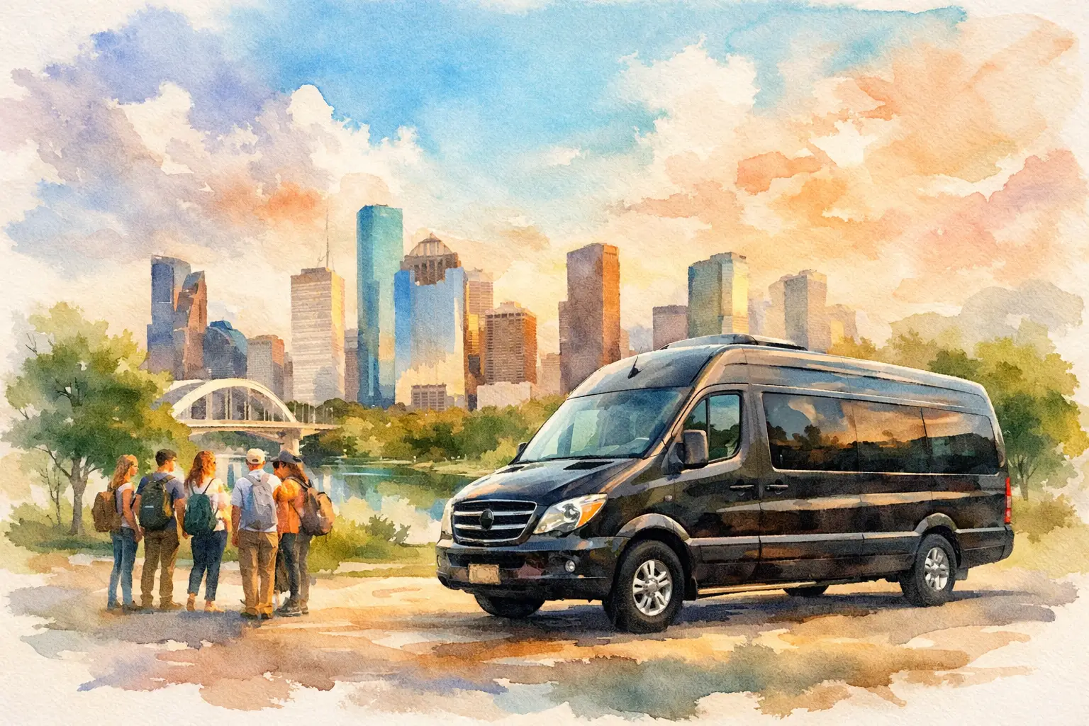 Houston Sprinter Van Service for Group Travel