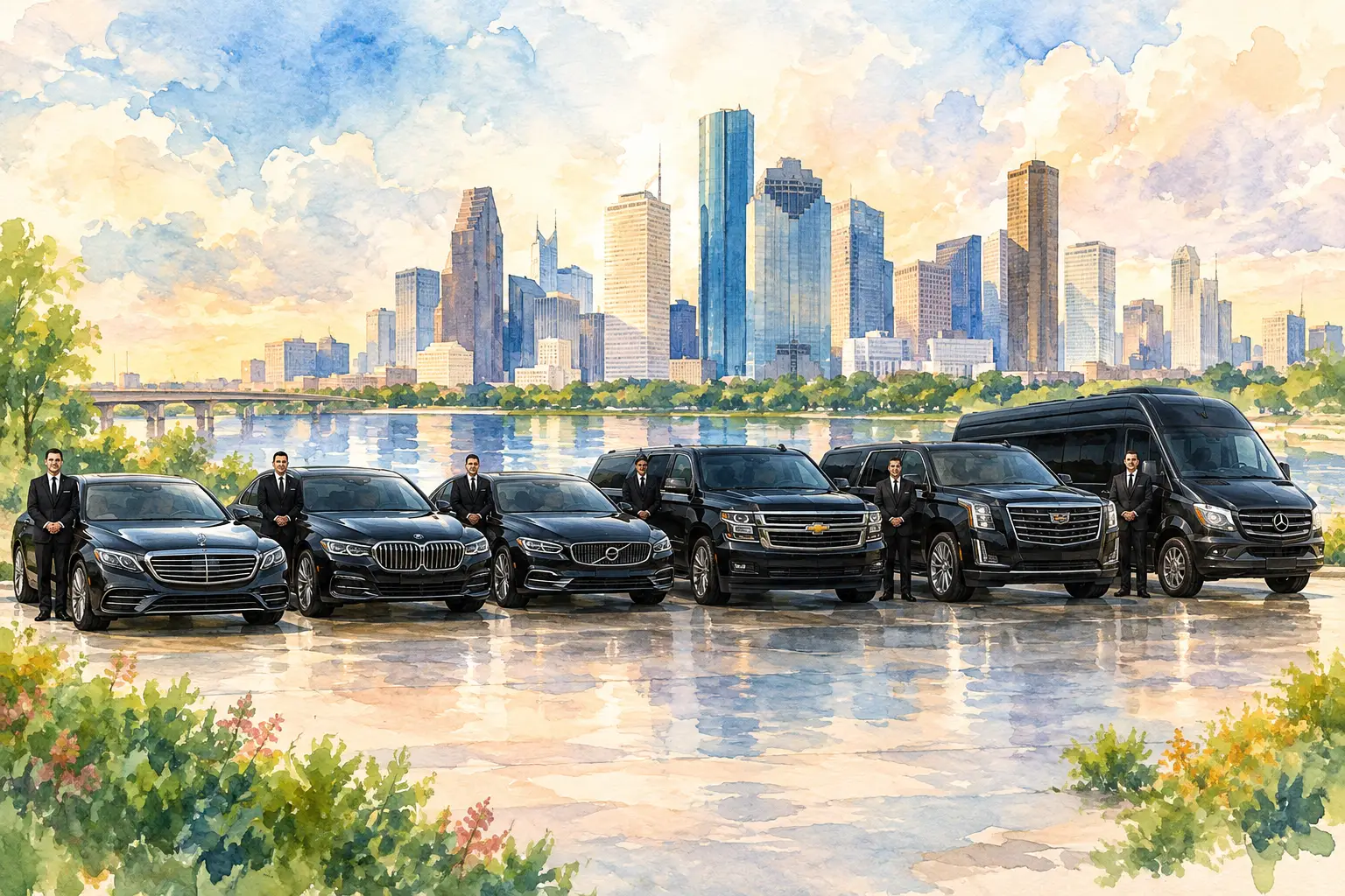 15 Passenger Van Service for Houston Groups