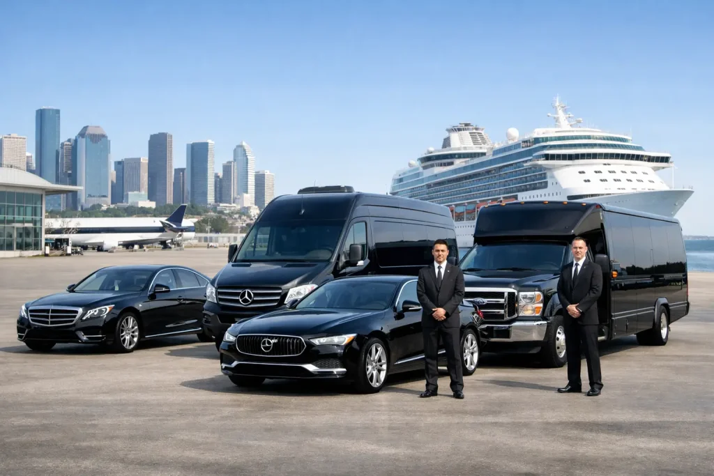 Houston to Galveston Cruise Transportation and Private Transfers