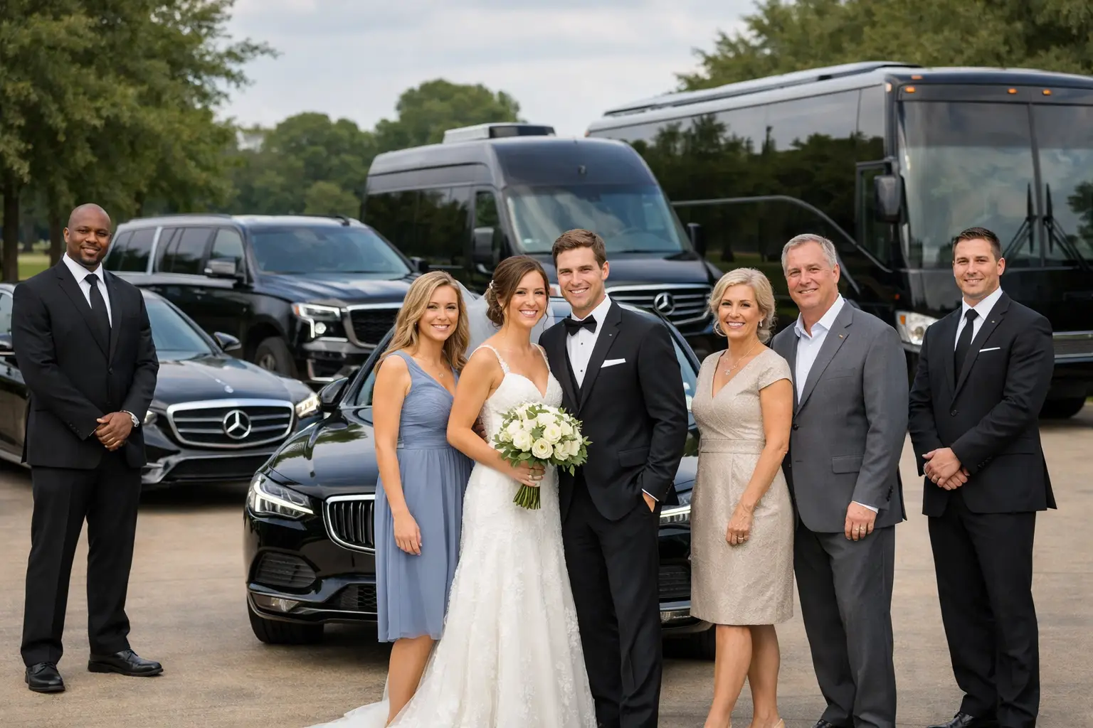 Wedding Shuttle Service for Houston Guests